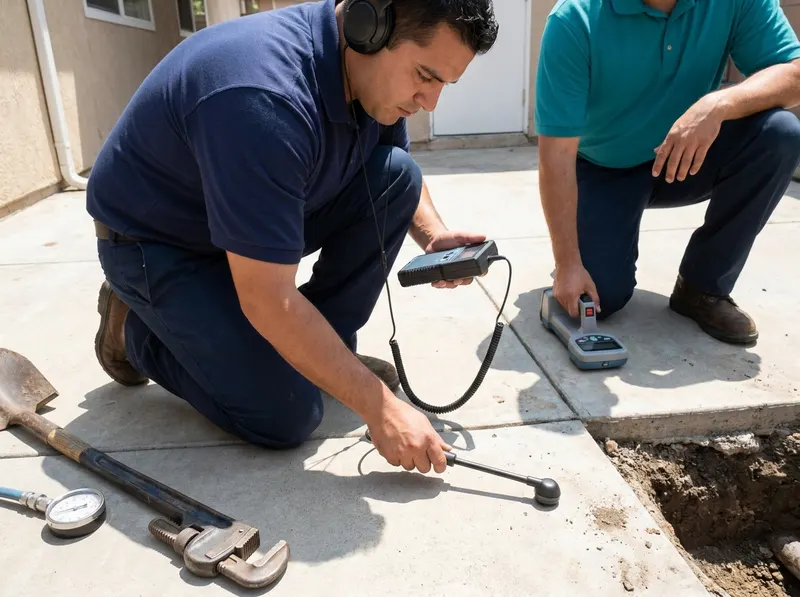 Slab Leak Detection & Rerouting in los angeles, CA