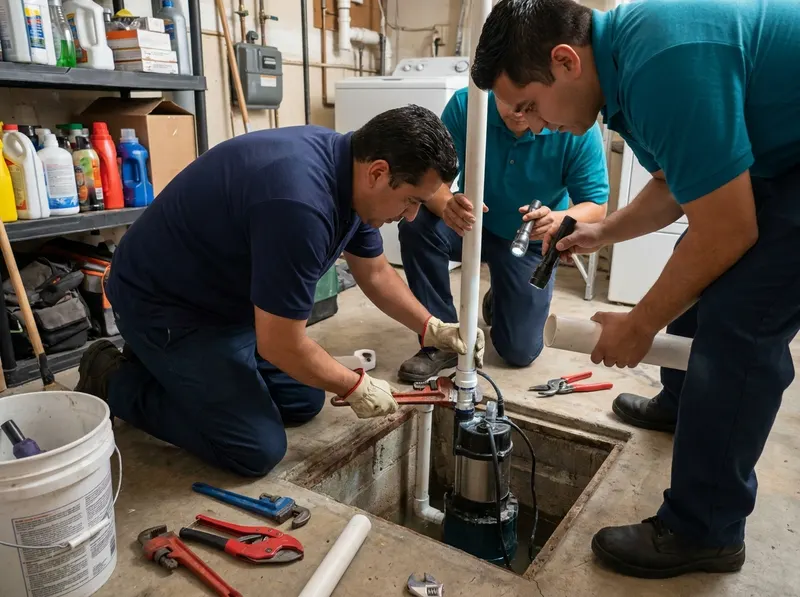 Sump Pump & Basement Drainage Repair in los angeles, CA