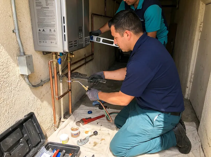 Tankless Water Heater Installation in los angeles, CA