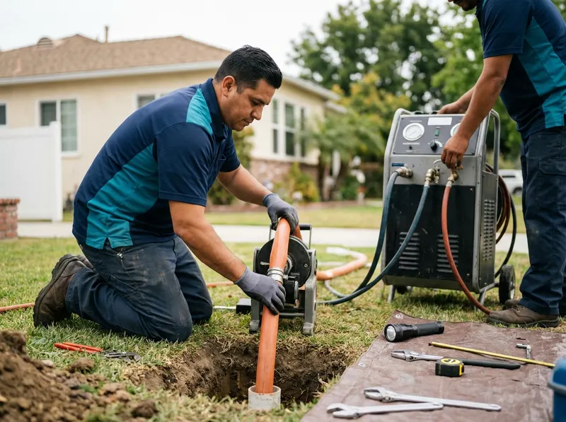 Trenchless Sewer Relining in los angeles, CA